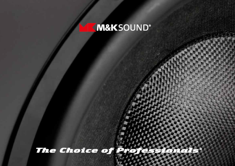 Brochure M&k Sound