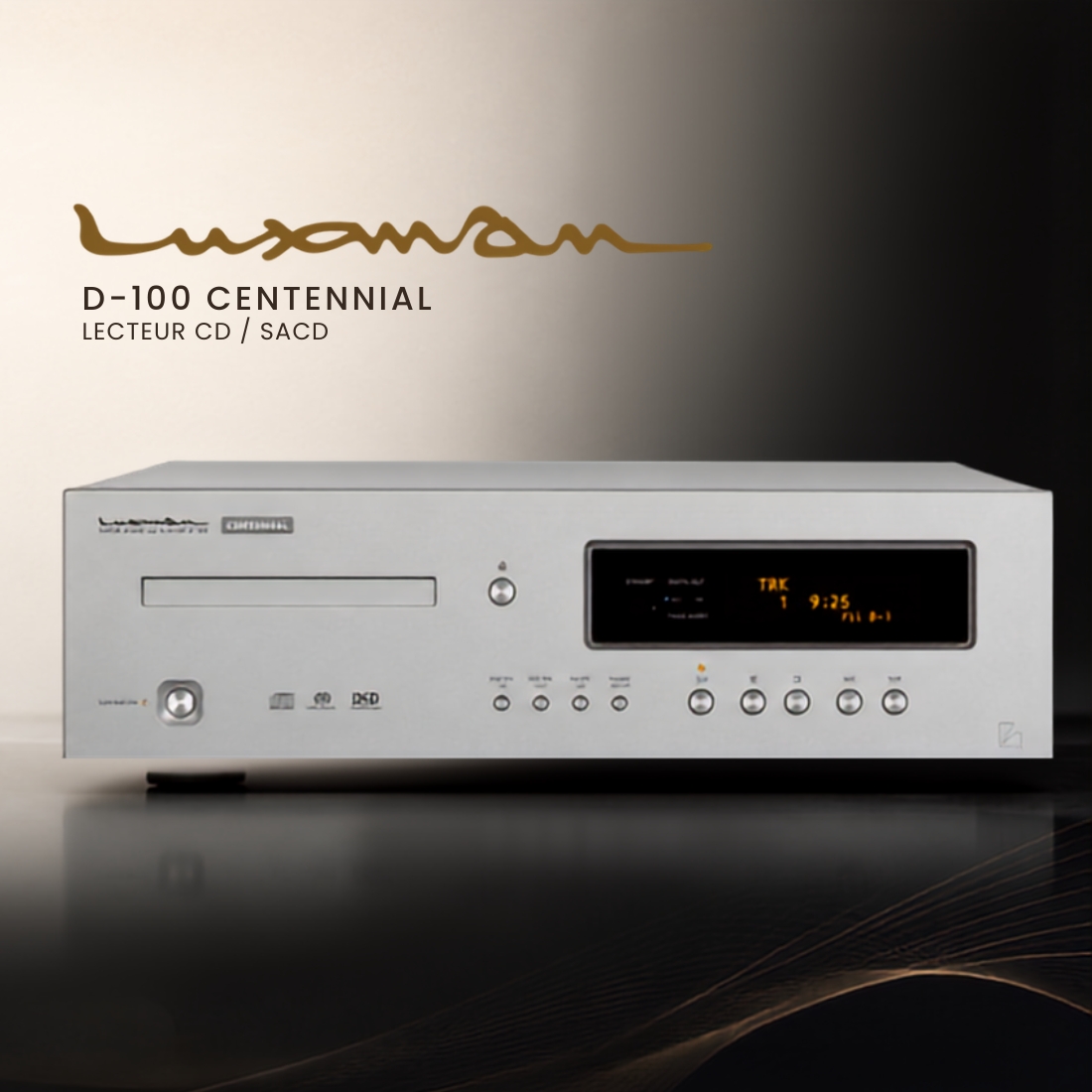 lecteur cd sacd luxman d-100 centennial
